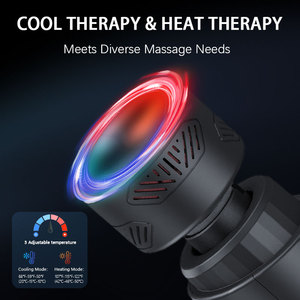 Cordless Portable Muscle Massage Wireless Percussion Massage <b>Gun</b> Handheld Body Deep Tissue Fascia Massager - Product Image 2