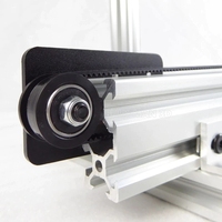 CNC Delrin Pengangkat Halus CNC Presisi Tinggi Assy Roda Katrol untuk Rel V-slot, Printer 3D untuk Aksesori Suku Cadang Printer 3D Openbuilds