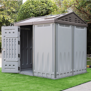 Usine minuscule pas cher luxe arrière cour hangar armoire de rangement extérieur étanche hangars stockage extérieur bureau hangar - Product Image 2