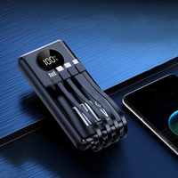 Nouvelle batterie externe portable 10000 mAh de grande capacité à charge ultra-rapide pour téléphones – Fabricants