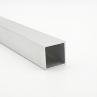 Fabricant australien de profilés en aluminium extrudé anodisé avec revêtement en poudre, profilé carré en aluminium