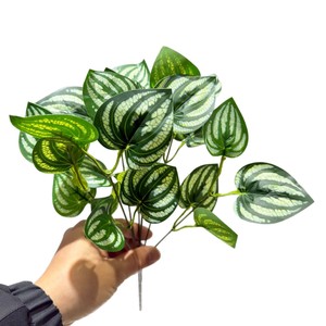 Lot de plantes artificielles Meng Jie, petites feuilles, 30cm-100cm, en plastique, pour décoration intérieure et extérieure, aménagement paysager - Product Image 5