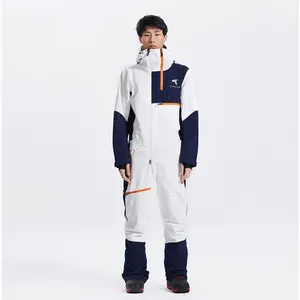 Nuovo Design impermeabile antivento retrò tuta da sci di un pezzo traspirante <span class=keywords><strong>giacca</strong></span> da sci <span class=keywords><strong>invernale</strong></span> calda <span class=keywords><strong>giacca</strong></span> da Snowboard all'aperto - Product Image 1