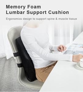 LIANDA-Cojín plegable con respaldo de cintura para conductor de autobús, soporte lumbar de espuma viscoelástica, cojín trasero para <span class=keywords><strong>silla</strong></span> para aliviar el dolor - Product Image 2