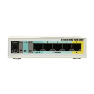 Beş Ethernet portu kablosuz yönlendirici ile yepyeni mikrotik RB951UI-2HND 2.4GHz AP