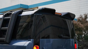 Alerón trasero de alta calidad estilo K pintado en negro brillante de nuevo diseño para LR New <span class=keywords><strong>defender</strong></span> 90/110/<span class=keywords><strong>130</strong></span> 2020 + universal - Product Image 5