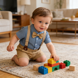 Set di <span class=keywords><strong>abbigliamento</strong></span> per bambini e ragazzi 2 pezzi abiti da bambino in cotone estivi vestiti per bambini 0-10 anni vestiti per bambini - Product Image 3