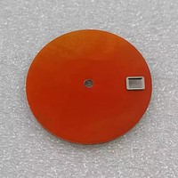 Nouveau cadran de 28.5mm naturel bleu Lazuli étoilé s'adapte littéralement aux accessoires de montre de cadran de mouvement NH35