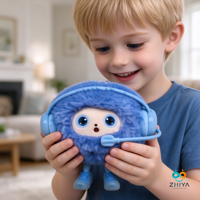 Robot en peluche intelligent IA, jouet interactif vocal, compagnon éducatif pour enfants, animal électronique, cadeau d'anniversaire