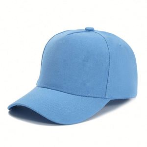Casquette de baseball pour adultes et enfants, logo personnalisable, casquette à 5 panneaux, casquettes de baseball en gros - Product Image 6