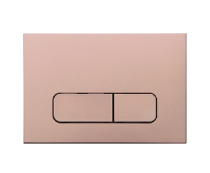 زر تدفق الحمام البلاستيكي الأسود غير اللامع من ABS لصهاريج مخفي مشغل تدفق لوحة المرحاض - Product Image 4