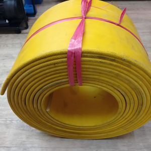 Kanvas Kuning Inch X Ply cinta transportadora nueva goma elevador cubo lona tira roja cinta transportadora lona Kanvas Kuning - Product Image 1