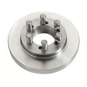 Bride de fixation Fervi avec broches, montage à 5 trous pour usinage de précision - Product Image 2