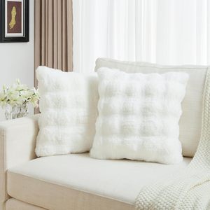 Housse de canapé et de coussin en fausse fourrure de lapin douce, confortable et lavable - Product Image 6