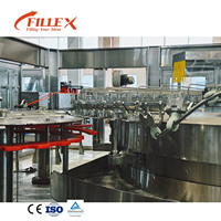 Chaîne complète automatique de remplissage, bouchage et étiquetage de bouteilles en plastique PET de 5L à 16L, 1200BPH, pour boissons et produits alimentaires