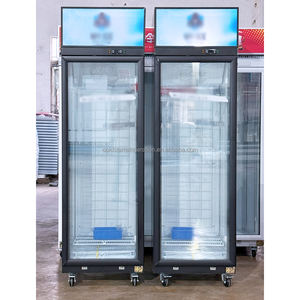 Refrigerador Comercial COLDSTAR, Congelador con Puerta de Vidrio, 1 Puerta, Vertical, Tipo Canopy, para Bebidas, 500L, Enfriamiento por Ventilador - Product Image 1