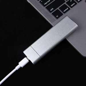 Unidad de Estado Sólido Externa USB 3.0 Portátil de Metal para Computadora Portátil y PC, Opciones de Color Azul, Negro y Rojo - Product Image 3