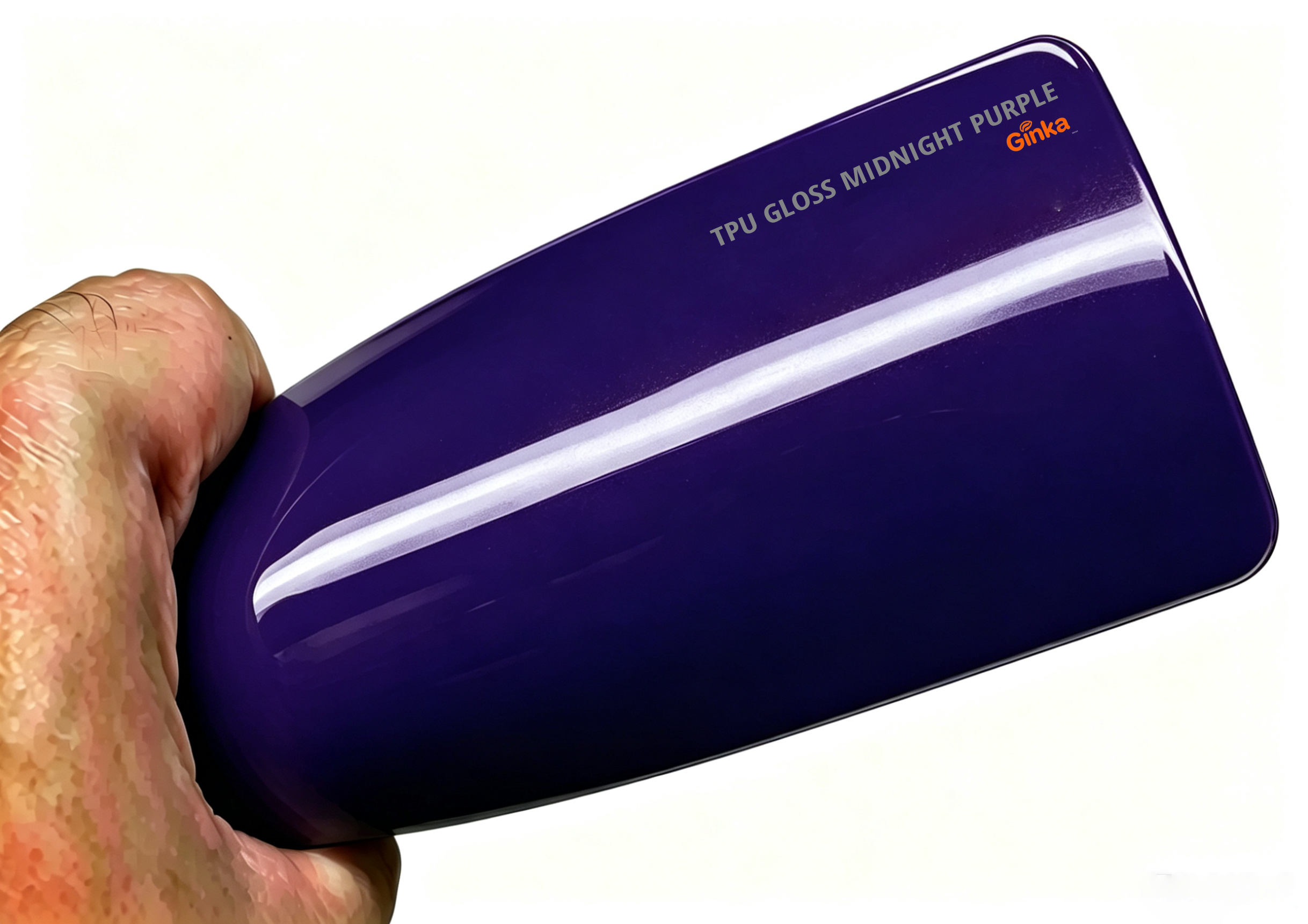 TPU brillant violet nuit