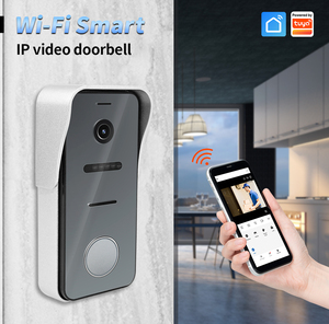 <span class=keywords><strong>Sonnette</strong></span> WiFi HD 1080P avec contrôle d'accès RFID PoE, audio bidirectionnel et vision nocturne pour villa et bureau - Product Image 1