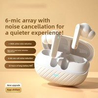 [Voice Berlin] pour écouteurs intra-auriculaires sportifs 5.4, étanches IPX5, commande vocale, réduction du bruit
