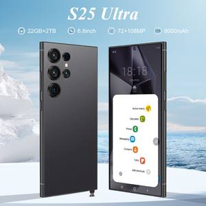 Скидка! Новые смартфоны 2025 года S25 Ultra с большим экраном, 22 ГБ+2 ТБ, для игр, глобальная версия 5G, со встроенным стилусом - Product Image 1
