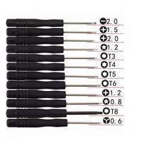 Kit de réparation Smartphone démontage cellule tournevis de précision outil 7 8 9 10 11 en 1 ensemble outils pour iphone Samsung Blackberry
