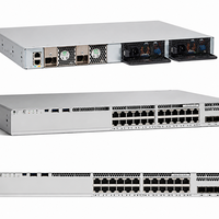 Cisco Catalyst 9200L C9200L-24T-4X-A Switch Gigabit de 24 Puertos con 4x10G SFP+ Uplinks, StackWise-80, hasta 8 Switches Gestados Apilables