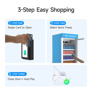 新技術AI搭載自動販売機 スマート無人食品・スナック・飲料自動販売機 - Product Image 3