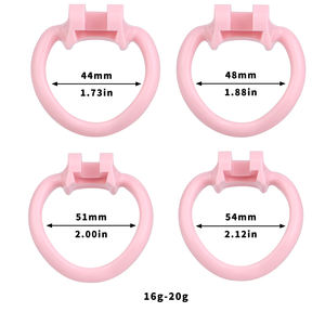 Jaula de castidad de resina, pene masculino a la moda, Bondage, bloqueo de castidad, jaula para pene, antieyaculación, Juguetes sexuales de castidad SM masculinos, venta al por mayor - Product Image 6