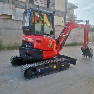 Mini-excavatrice sur chenilles hydraulique de 3,5 tonnes, modèle U-35, d'origine japonaise, avec moteur et composants de pompe de haute qualité - Product Image 3