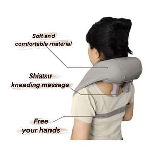 Massaggiatore per Spalle e Collo Avanzato con Controllo Vocale Intelligente, Riscaldamento fino a 46°, 5 Livelli di Massaggio per un Grande Comfort - Product Image 2