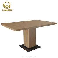 Meubles modernes de luxe pour hôtels, restaurants, lobby, restaurants, tables en rotin en bois personnalisables, chaises, café, meubles commerciaux