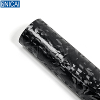 Hot Shadow Ghost Pattern Car Film Black Sliver Gold Matte Glossy Car Wrap Sticker Car Vinyl Wrap Film