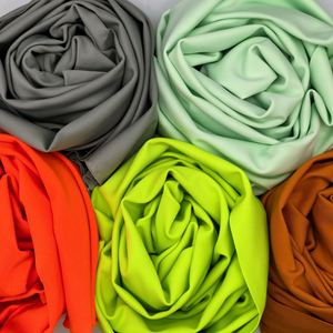 Tissu en maille élastique double face de haute qualité, 70% polyester + 30% élasthanne, jacquard en trame, pour chaussures et bagages - Product Image 1