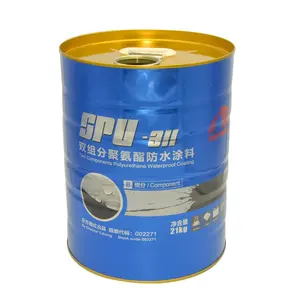 20L Dầu 25Kg Mạ Kẽm 20 Lít Gallon Trống Thép Trống Giá Có Nắp Đậy