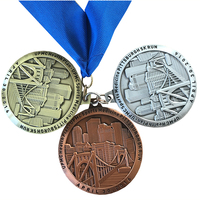 Médailles de sport personnalisées en gros pour trophées de marathon