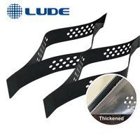 Grilles de gazon en géocell HDPE épaissies LUDE GB/TB pour allées 500 mm x 500 mm x 50 mm