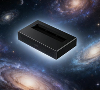 Proyector de Oficina Empresarial 4K de Alto Brillo, Proyección de Pantalla Grande con Interfaz HDMI USB para Reuniones y Capacitación