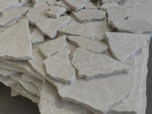 SH Stone หินปูพื้นหินอ่อนพรีเมี่ยมแบบแหวกแนวสุ่มขนาด2ซม. 3ซม. ความหนาสีขาวล้มคว่ำสำหรับด้านนอก - Product Image 2