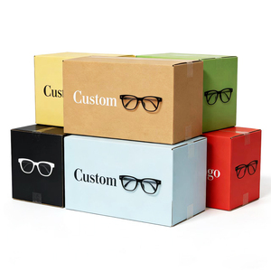 Boîtes d'expédition pour lunettes en carton ondulé robuste personnalisées, emballage en carton, emballage pour lunettes, boîte en carton avec logo - Product Image 1