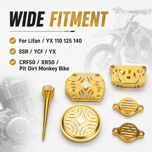 Couvre-culbuteurs en aluminium CNC pour <span class=keywords><strong>moteur</strong></span> Lifan <span class=keywords><strong>YX</strong></span> 110 125 <span class=keywords><strong>140</strong></span>, SSR YCF <span class=keywords><strong>YX</strong></span> CRF50 XR50 Pit <span class=keywords><strong>Dirt</strong></span> Monkey Bike Motorcycle - Product Image 5