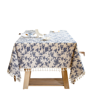 Floral Woven Plastic <b>Round</b> Dining <b>Table</b> Cover Tea <b>Table</b> <b>Cloth</b> ZF Global Export Dining <b>Table</b> Cotton <b>Cloth</b> cover - Product Image 1