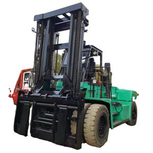 Vente chaude d'occasion Mitsubishi FD250 25TON chariot élévateur 93% nouvelle machine lourde en bon état de fonctionnement avec de faibles heures de travail - Product Image 1