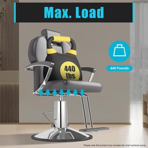 Silla de Barbería Hidráulica de Estilo Moderno al por Mayor, Bomba Hidráulica, Accesorios de Salón, Repuesto para Barbería - Product Image 6