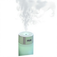 Nouveau Humidificateur Créatif en Forme de Tasse USB, Petit Humidificateur de Voiture avec Fonction Lampe d'Ambiance et Niveau de Bruit Inférieur à 36 dB, Vente Transfrontalière