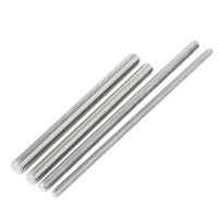 304 Stainless Steel Die Lead Rod Full Thread Screw Through Thread Stud M5M6M8M10M12M14M16M24 Plain Finish