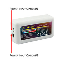 Contrôleur RGBW 4 Zones Mi-light FUT038 FUT096 Miboxer 12v 24v pour Bande LED RGB 2.4GHZ avec Télécommande RF 4 Zones