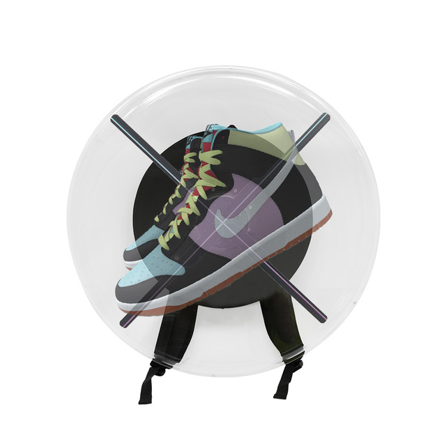 Wholesale 50cm 3D Hologram Fan Backpack Advertising Machine With Wifi Android Display for Medical Treatment Holographic Fans
