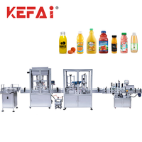 Machine de mise en bouteille d'huile d'olive entièrement automatique KEFAI, prix de l'usine de mise en bouteille en Chine