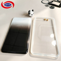 Verre optique haute transparence, 0,5 - 10 mm, revêtement AR AF, fenêtre de caméra à capteur CNC de forme rectangulaire, OEM